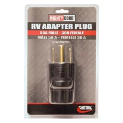 Valterra® A10-5030AVP - Mighty Cord™ Round Power Cord Adapter (50A Male X 30A Female) -Magma Store a10 5030avp 4 1