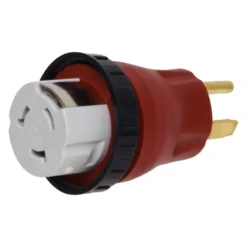 Valterra® - Mighty Cord™ Power Cord Adapter (50A Straight Male X 50A Locking Female)