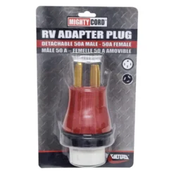 Valterra® A10-5050DAVP - Mighty Cord™ Power Cord Adapter (50A Straight Male X 50A Locking Female) -Magma Store a10 5050davp 3 1