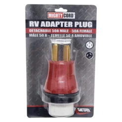 Valterra® - Mighty Cord™ Power Cord Adapter (50A Straight Male X 50A Locking Female) -Magma Store a10 5050davp 3