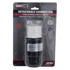 Valterra® A10-50FDTVP - Mighty Cord™ 50A Female Adapter Plug -Magma Store a10 50fdtvp 4 1