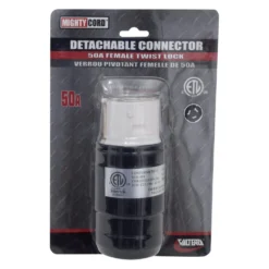 Valterra® - Mighty Cord™ 50A Female Adapter Plug -Magma Store a10 50fdtvp 4