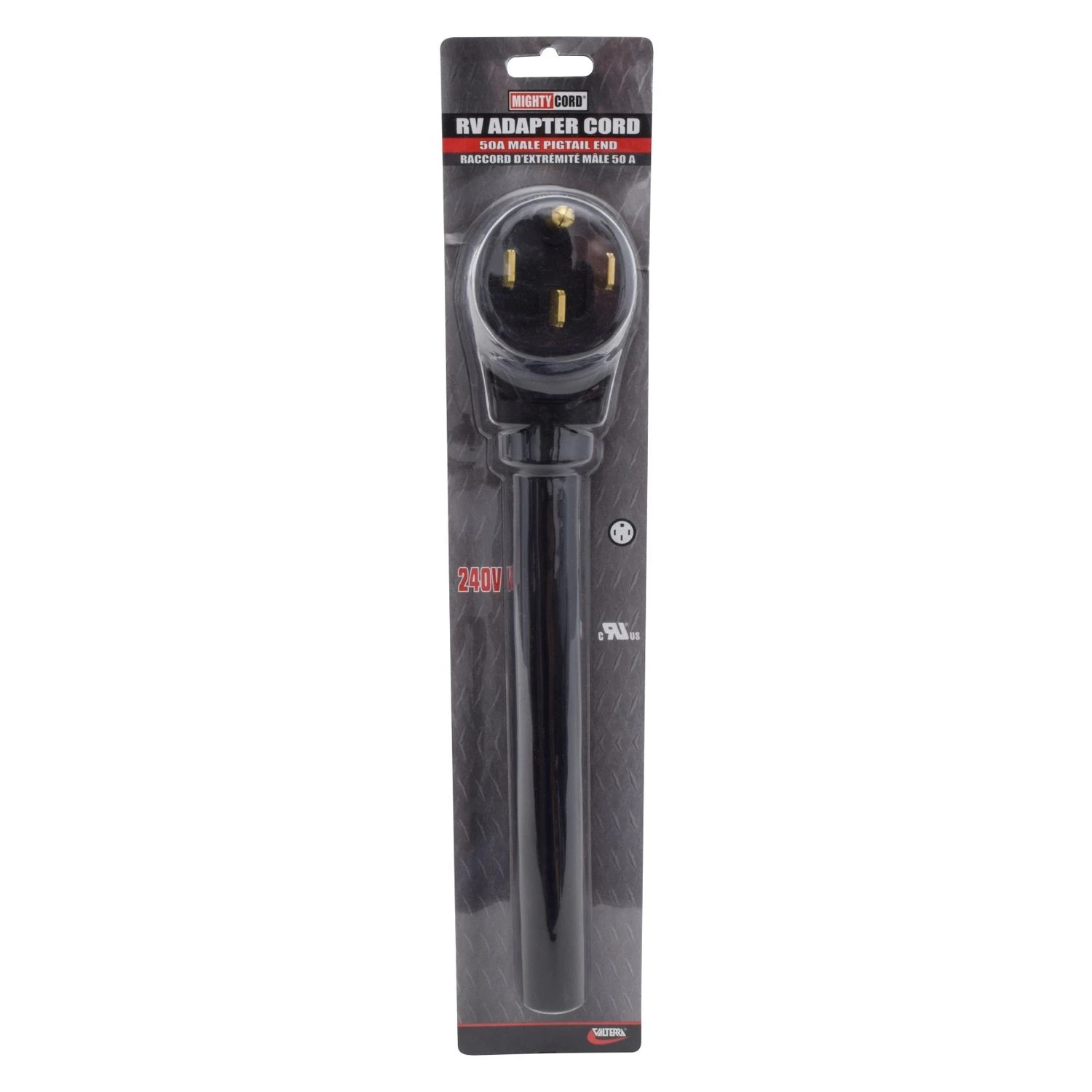 Valterra® - 50A Male 12" Power Supply Cord 2 Valterra® - 50A Male 12" Power Supply Cord - Image 2