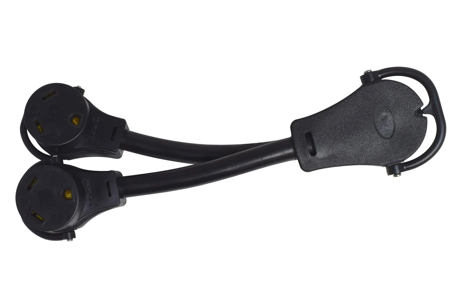 Valterra® - Mighty Cord™ 12" Splitted Dogbone Power Adapter With Handle Grip (50A Male X 30A Female) 3 Valterra® - Mighty Cord™ 12" Splitted Dogbone Power Adapter With Handle Grip (50A Male X 30A Female) - Image 3