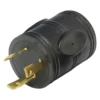 Valterra® - Mighty Cord™ Round Power Cord Adapter (30A Male X 30A Female)