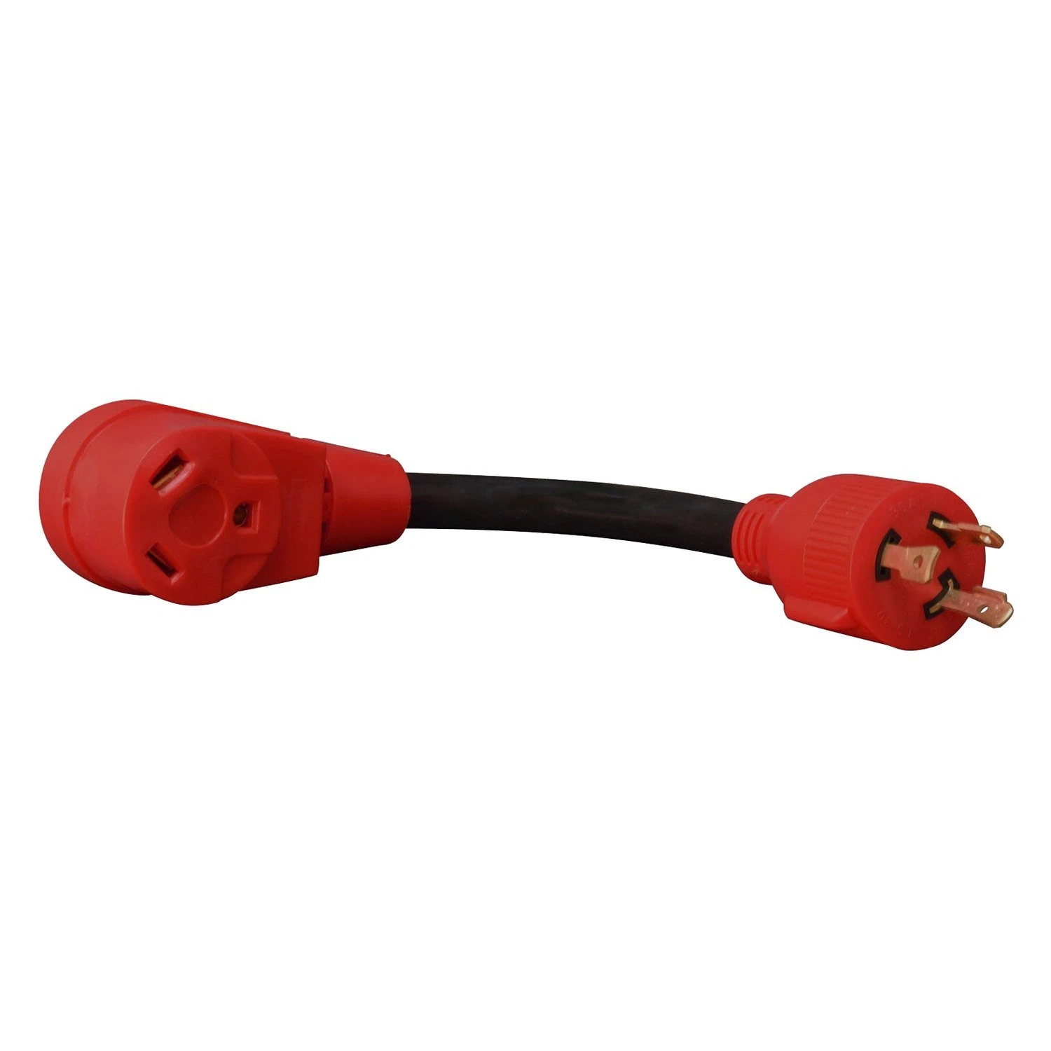 Valterra® - Mighty Cord™ 12" Dogbone Power Adapter With Standard Grip (30A Locking Male X 30A Straight Female) 3 Valterra® - Mighty Cord™ 12" Dogbone Power Adapter With Standard Grip (30A Locking Male X 30A Straight Female) - Image 3