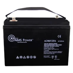 AIMS Power® - AGM 6V 225Ah Heavy Duty Deep Cycle Battery -Magma Store agm6v225a 3