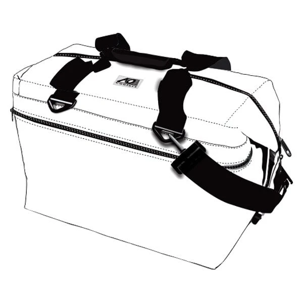AO Coolers® - Canvas™ 24-Can Black Soft Cooler 2 AO Coolers® - Canvas™ 24-Can Black Soft Cooler - Image 2