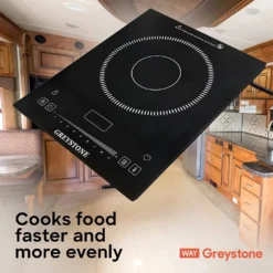 Way Interglobal® - Greystone™ Single Burner Induction Cooktop -Magma Store b301 6