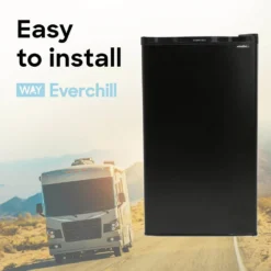 Way Interglobal® BC-113LHH - Everchill™ 4 Cu Ft Left Hand RV Mini Fridge -Magma Store bc 113lhh 4 1