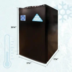 Way Interglobal® BC-90LHH - Everchill™ 3.2 Cu Ft Left Hand RV Mini Fridge -Magma Store bc 90lhh 3 1