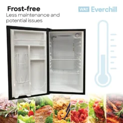 Way Interglobal® BC-90LHH - Everchill™ 3.2 Cu Ft Left Hand RV Mini Fridge -Magma Store bc 90lhh 5 1