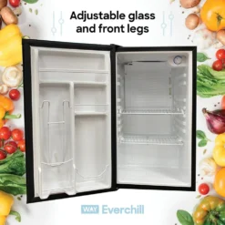Way Interglobal® - Everchill™ 3.2 Cu Ft RV Mini Fridge -Magma Store bc 90lhh 8