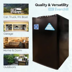 Way Interglobal® BC-90RHH - Everchill™ 3.2 Cu Ft Right Hand RV Mini Fridge -Magma Store bc 90rhh 6