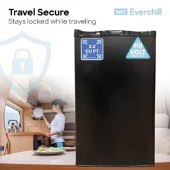 Way Interglobal® BC-90RHH - Everchill™ 3.2 Cu Ft Right Hand RV Mini Fridge -Magma Store bc 90rhh 7
