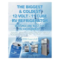 Way Interglobal® - Everchill™ 11 Cu Ft 2 Doors Refrigerator -Magma Store bcd280wev804h 6 lhh 11