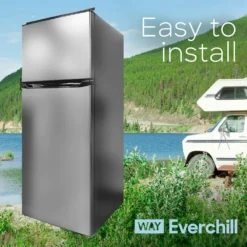 Way Interglobal® - Everchill™ 11 Cu Ft 2 Doors Refrigerator -Magma Store bcd280wev804h 6 lhh 8