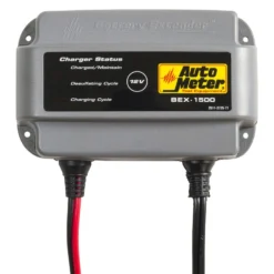 Auto Meter® - 12 V Compact Automatic Battery Charger And Extender