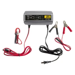Auto Meter® - 6 V/8 V/12 V/16 V Compact Automatic Battery Charger And Extender
