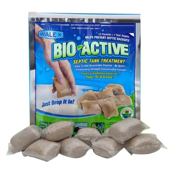 Walex® - Bio-Active™ 1.7 Oz. Septic Treatment (12 Pieces) 1 Walex® - Bio-Active™ 1.7 Oz. Septic Treatment (12 Pieces)