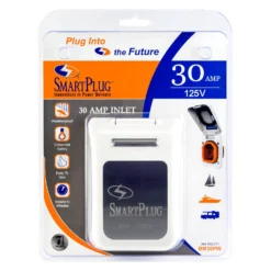 SmartPlug® BM30PW - 30A Straight Rectangular Outdoor Power Inlet