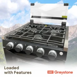 Way Interglobal® - Greystone™ RV Gas Cooking Range -Magma Store cf rv17 9