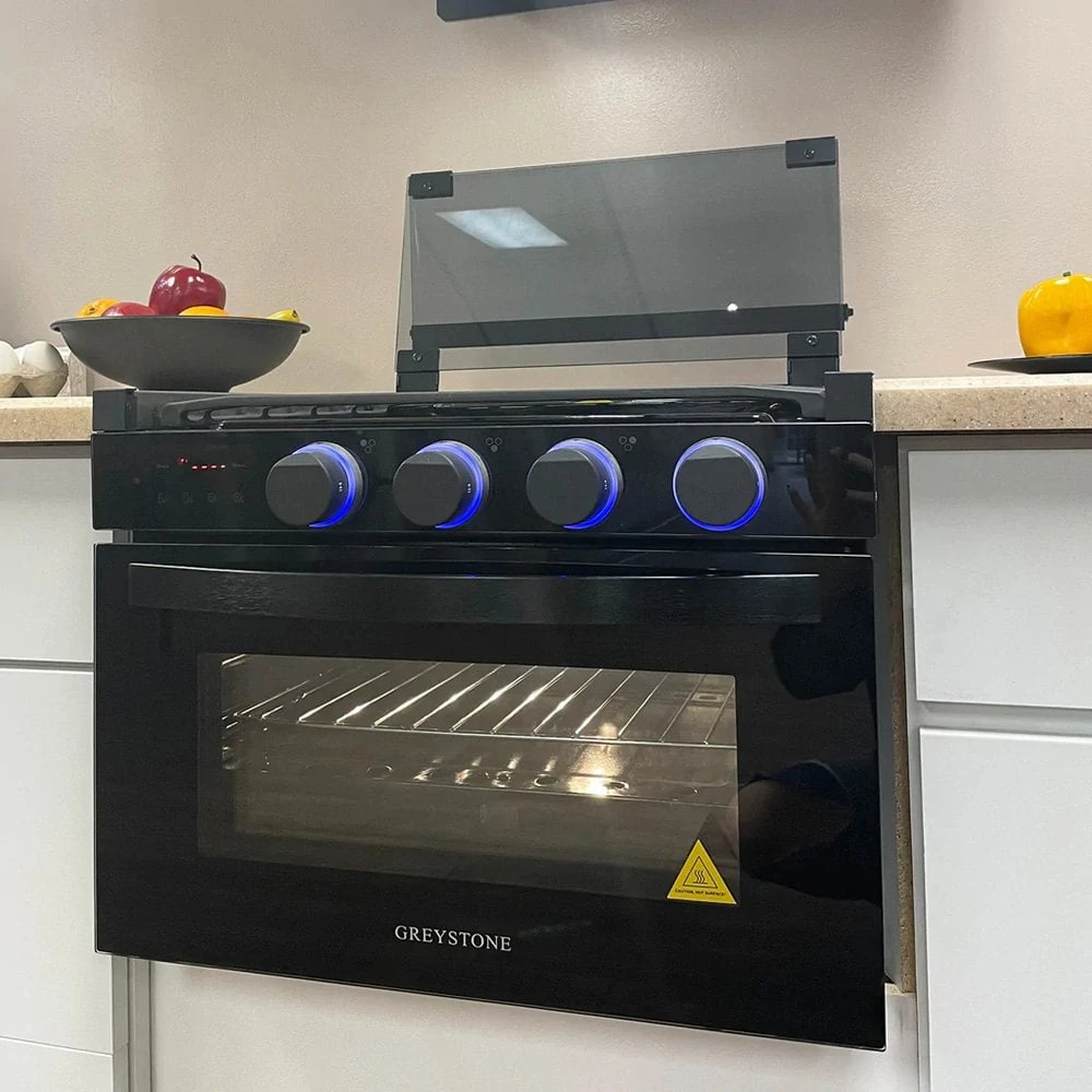 Way Interglobal® - Greystone™ 17" Digital RV Gas Cooking Range 1 Way Interglobal® - Greystone™ 17" Digital RV Gas Cooking Range