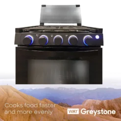 Way Interglobal® CF-RV21B - Greystone™ 21" RV Gas Cooking Range -Magma Store cf rv21b 6