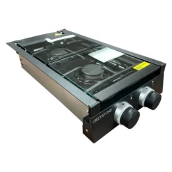 Way Interglobal® - Greystone™ Premium Double Burner LP Gas Cooktop