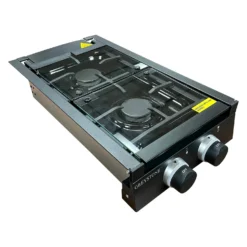 Way Interglobal® - Greystone™ Premium Double Burner LP Gas Cooktop -Magma Store cf rvhob12 8