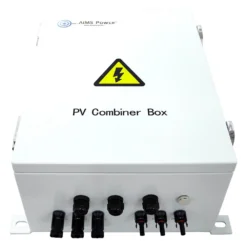 AIMS Power® - 60A 200V DC 3 String 10KW Prewired Solar Array Combiner Box -Magma Store com3in 60ao 4