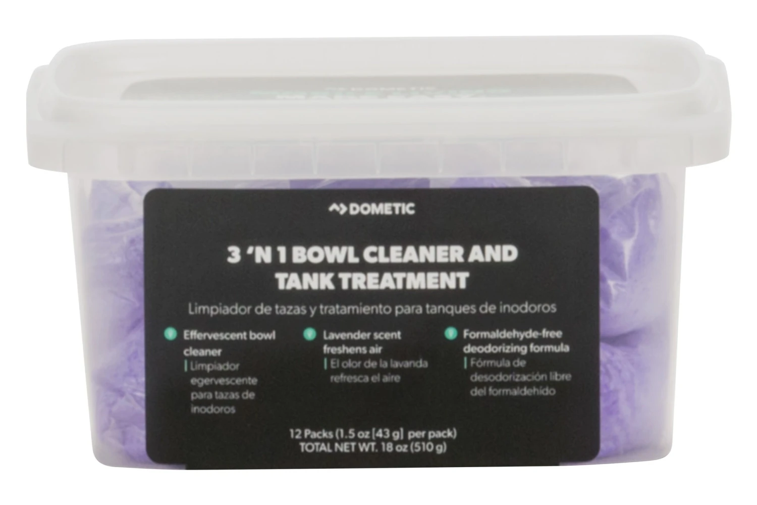 Dometic RV® - 3 'N 1 1.5 Oz. Lavender Cleaner & Tank Treatment (12 Pieces) 2 Dometic RV® - 3 'N 1 1.5 Oz. Lavender Cleaner & Tank Treatment (12 Pieces) - Image 2