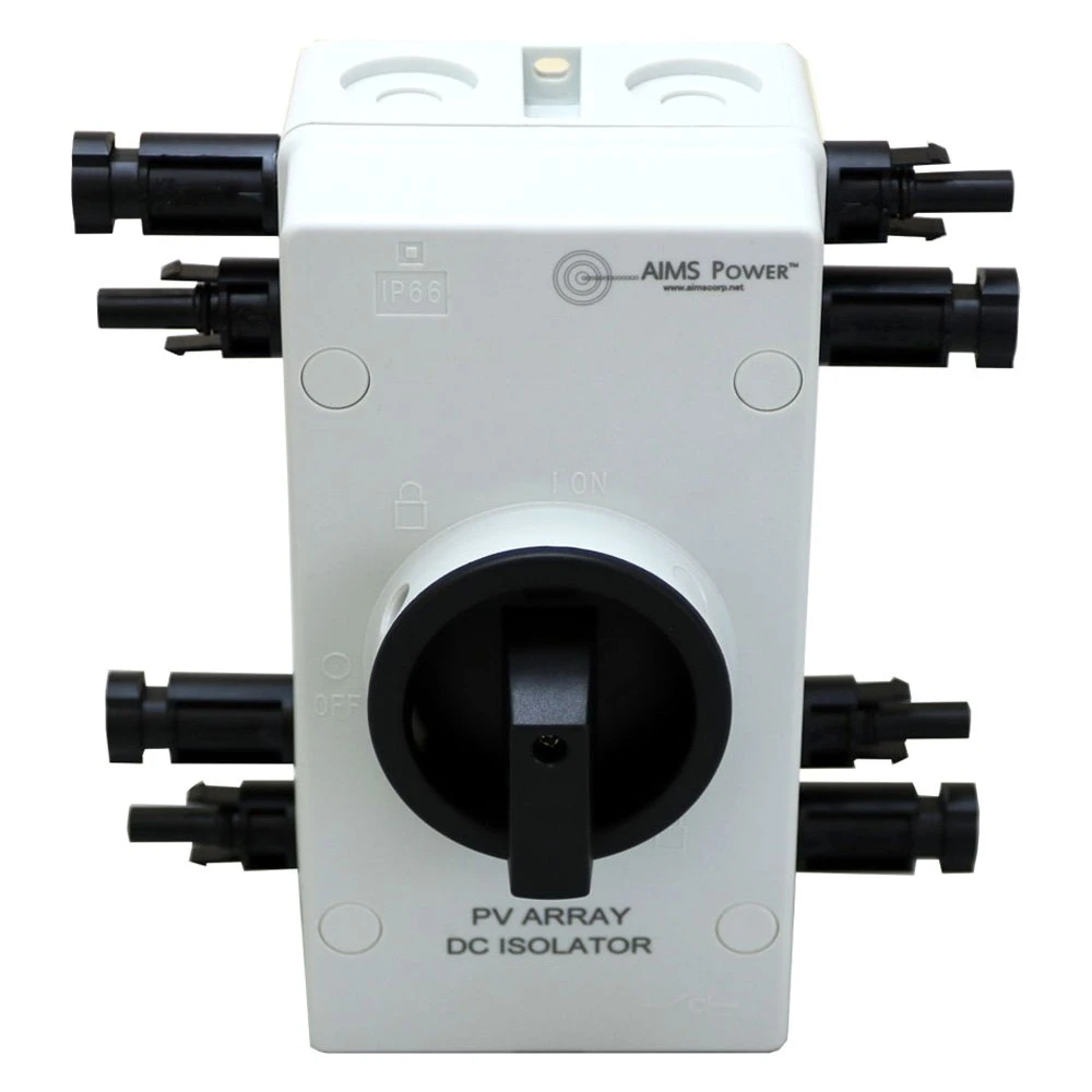 AIMS Power® - 1600V 64A Solar PV DC Quick Disconnect Switch 1 AIMS Power® - 1600V 64A Solar PV DC Quick Disconnect Switch