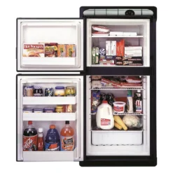 Norcold® - DE Series 7 Cu Ft AC/DC Built-In Double Door RV Refrigerator & Freezer (without Door Panel)