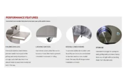 Dragon Fire Grills® - Portable Grill Cart -Magma Store df32sscb 4 1