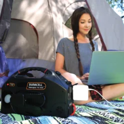 Duracell® DR1300PWR - Powerpack Pro™ 12 V Portable Jump Starter With Air Compressor And Power Inverter -Magma Store dr1300pwr 5 1