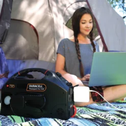 Duracell® DR300PWR - Powerpack Pro™ 12 V Portable Jump Starter With Air Compressor And Power Inverter -Magma Store dr300pwr 5 1