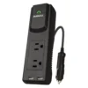 Duracell® - 175W 12 DC 115 AC Powerstrip Inverter