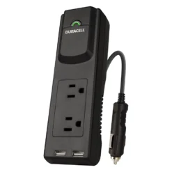 Duracell® - 175W 12 DC 115 AC Powerstrip Inverter