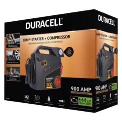 Duracell® - 12 V Portable Emergency Jump Starter -Magma Store drjs30c 7