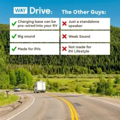 Way Interglobal® - Drive™ Portable Bluetooth Speaker -Magma Store eevd 08 10