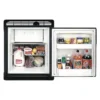 Norcold® EV0041R - EV Series 3.6 Cu Ft Black Right Hand AC/DC Built-In Compact Single Door RV Refrigerator & Freezer