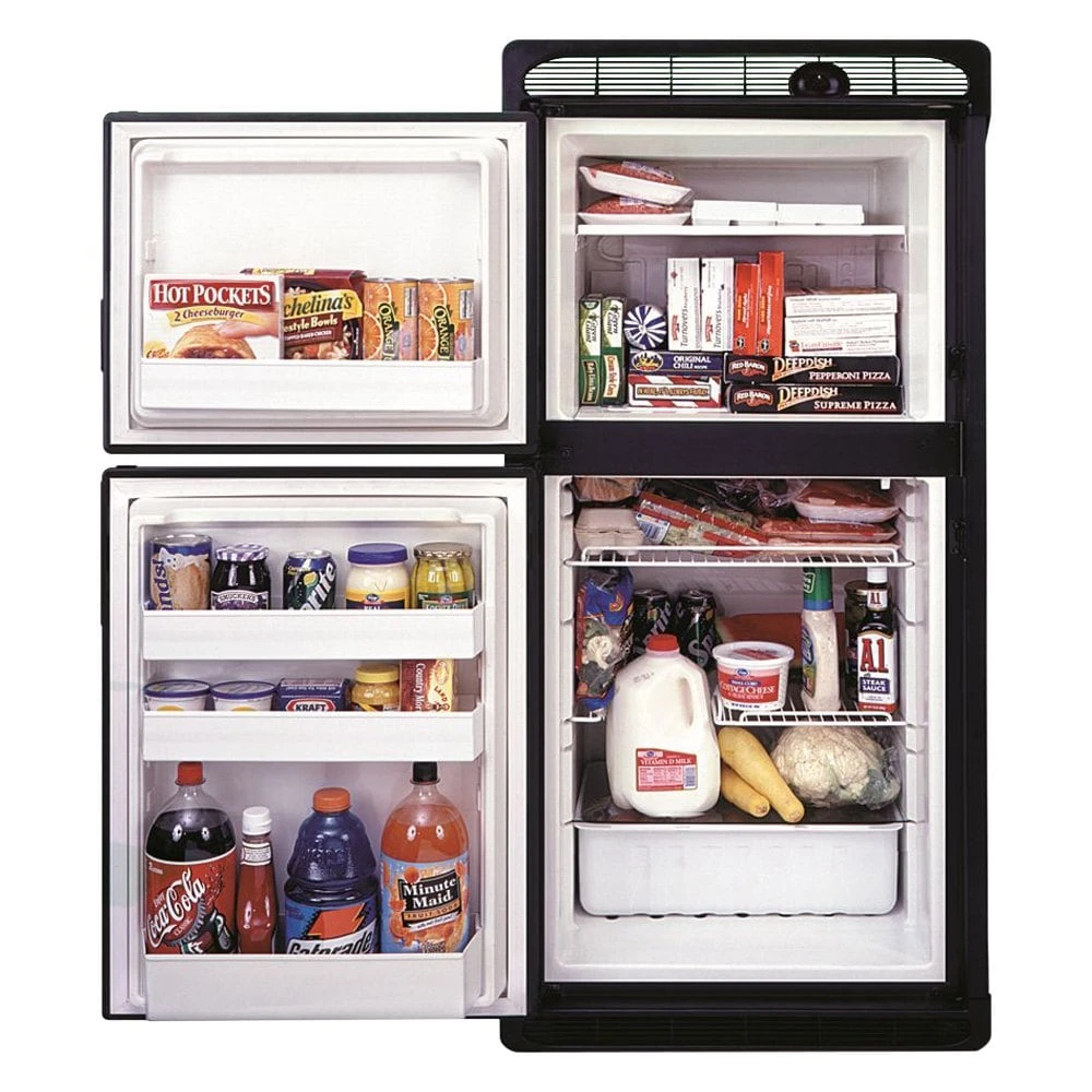 Norcold® EV0061L - EV Series 7 Cu Ft Left Hand AC/DC Built-In Double Door RV Refrigerator & Freezer (without Door Panel) 1 Norcold® EV0061L - EV Series 7 Cu Ft Left Hand AC/DC Built-In Double Door RV Refrigerator & Freezer (without Door Panel)