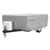 Eevelle® EXPU1012 - Expedition™ Pop-Up Trailer Cover (Gray, Up To 12')