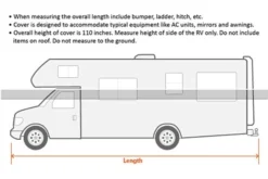 Eevelle® EXC2326 - Expedition™ Class C Motorhome Cover (Gray, Up To 23') -Magma Store expedition rv cover c class 16 2