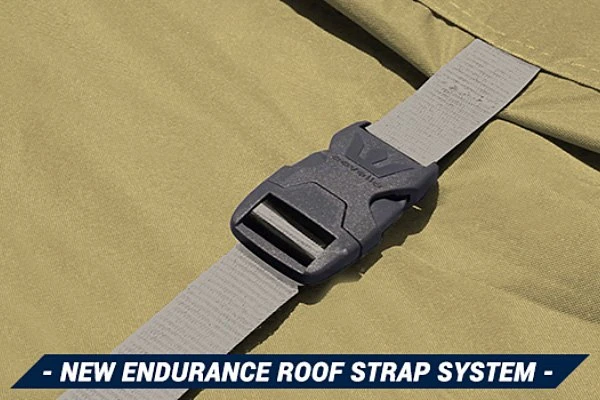 Eevelle® EX2TH2728T - Expedition™ S2 Toy Hauler Trailer Cover (Tan, Up To 28') 3 Eevelle® EX2TH2728T - Expedition™ S2 Toy Hauler Trailer Cover (Tan, Up To 28') - Image 3