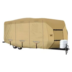 Eevelle® EX2TT2728T - Expedition™ S2 Travel Trailer Cover (Tan, Up To 28.5')