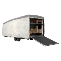 Eevelle® EXTH1820 - Expedition™ Toy Hauler Trailer Cover (Gray, Up To 20')