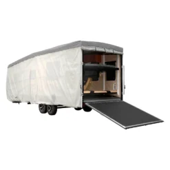 Eevelle® EXTH3236 - Expedition™ Toy Hauler Trailer Cover (Gray, Up To 36')