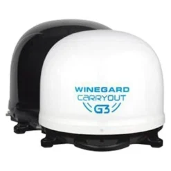 Winegard® GM-9035 - Carryout G3™ Black Portable 2 Receivers Satellite TV Antenna